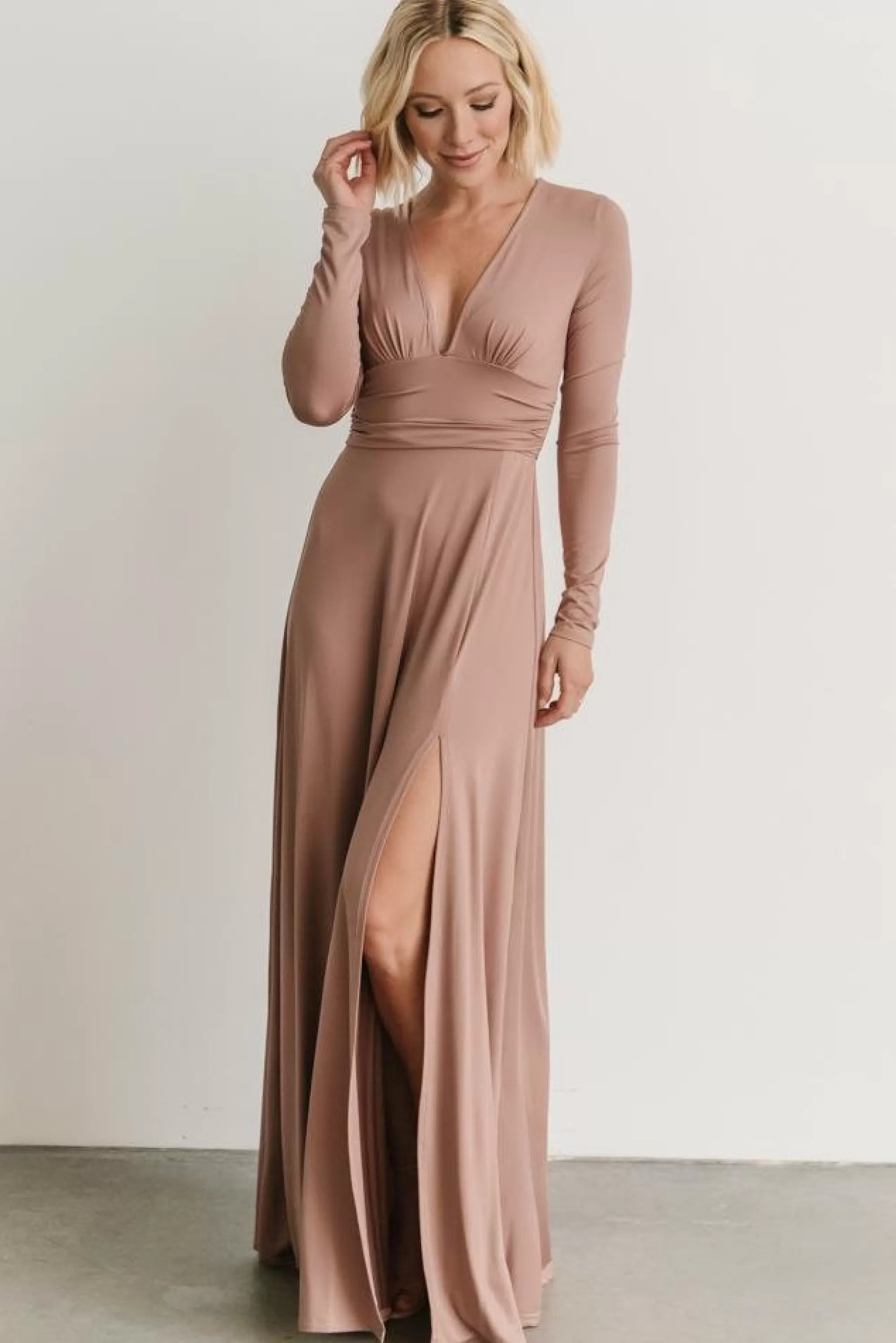 Baltic Born maxi dresses | WEDDING SUITE | Arianna Maxi Dress | Dusty Mauve