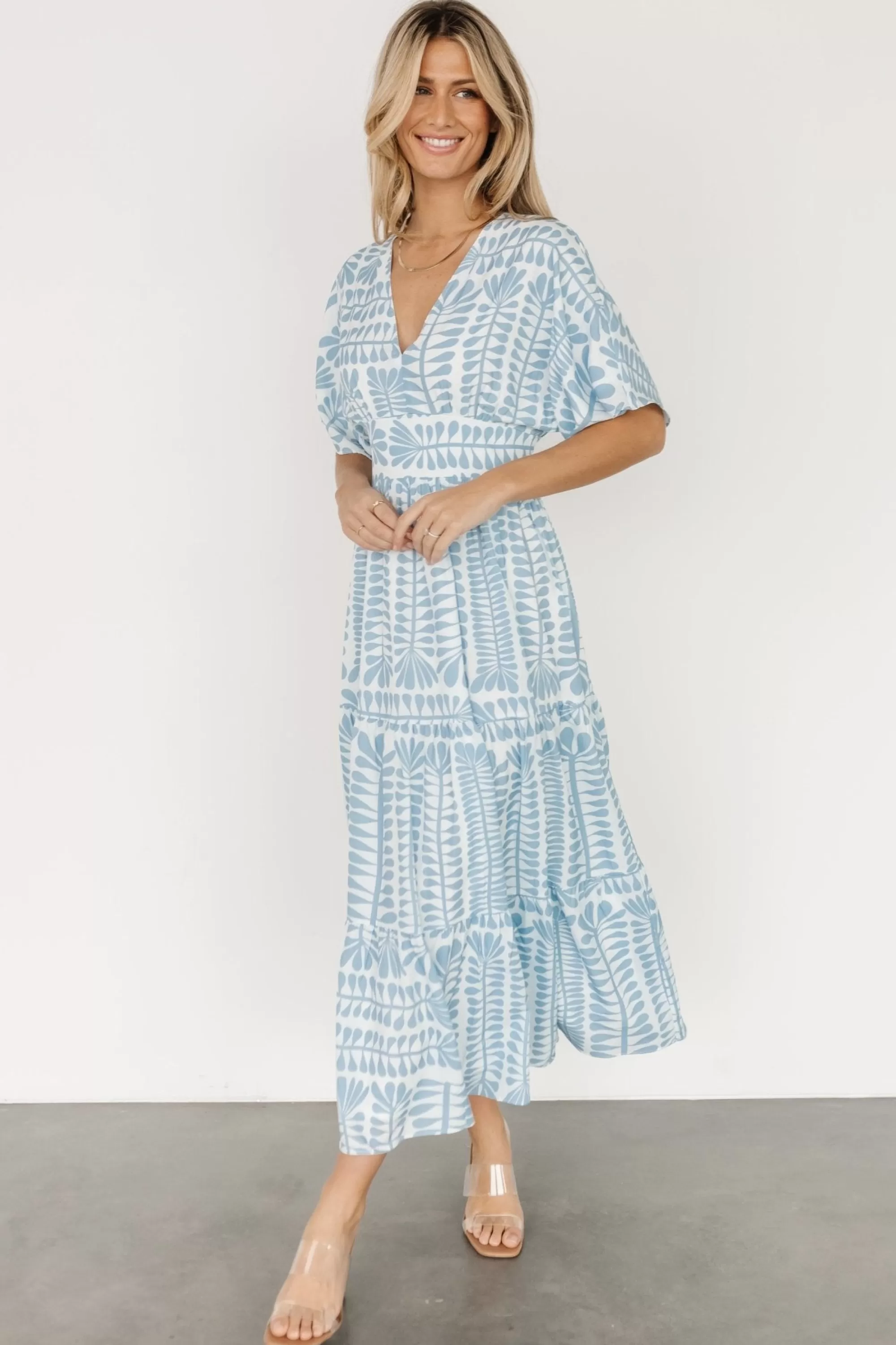 Baltic Born COMING SOON | Austin Kimono Dress | Blue Print