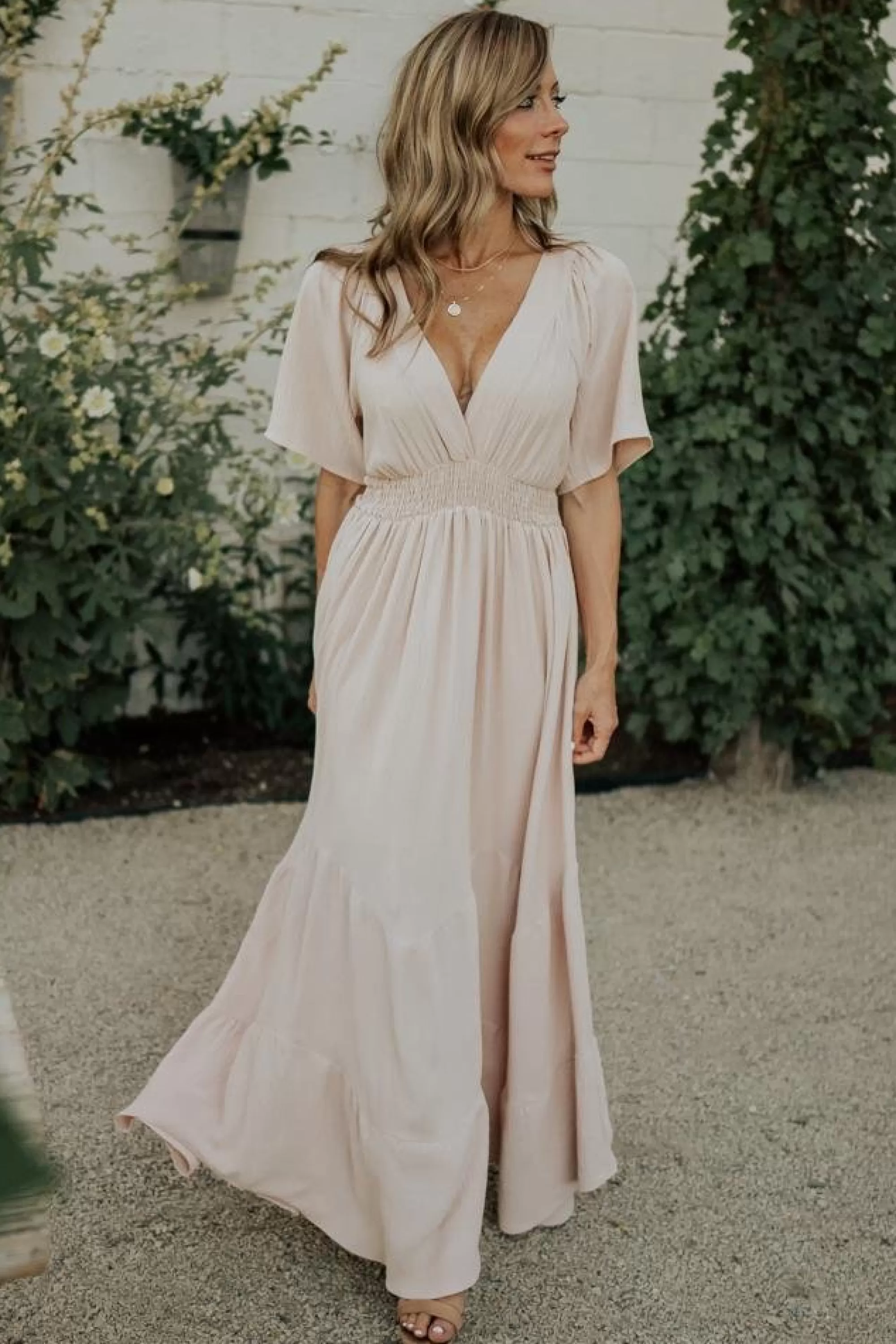 Baltic Born maxi dresses | WEDDING SUITE | Delilah Maxi Dress | Blush