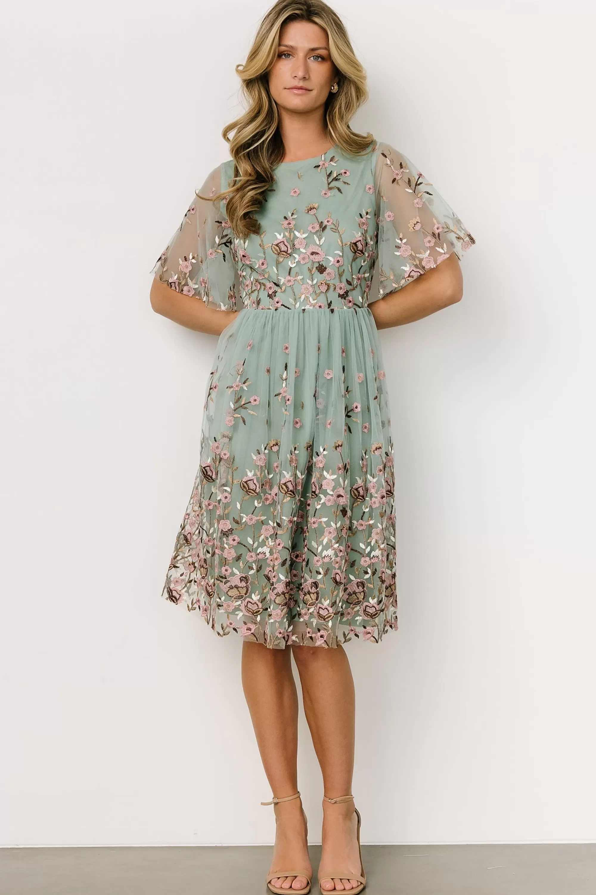 Baltic Born short dresses | Duchess Tulle Dress | Sage Garden