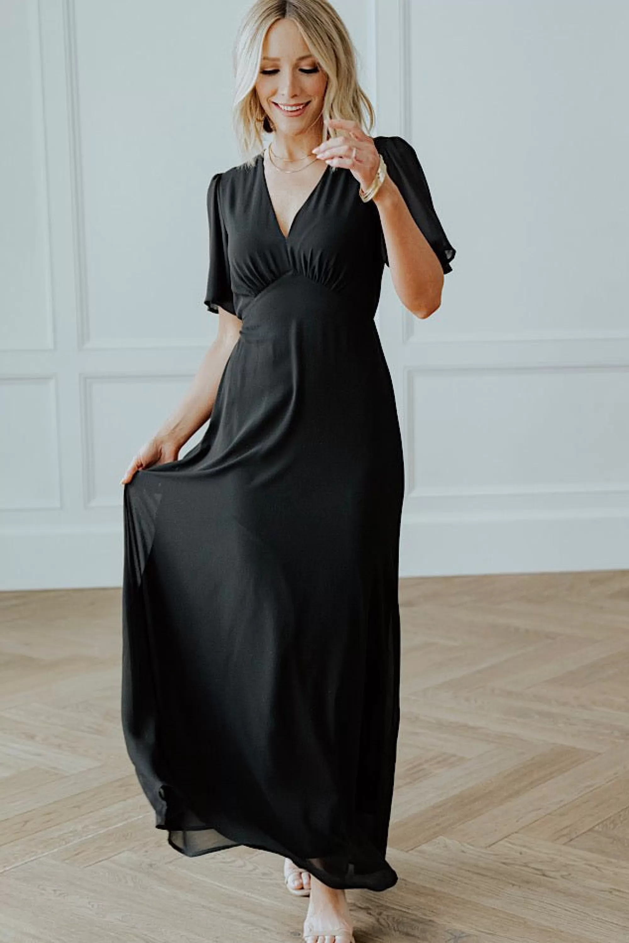 Baltic Born maxi dresses | WEDDING SUITE | Esti Maxi Dress | Black