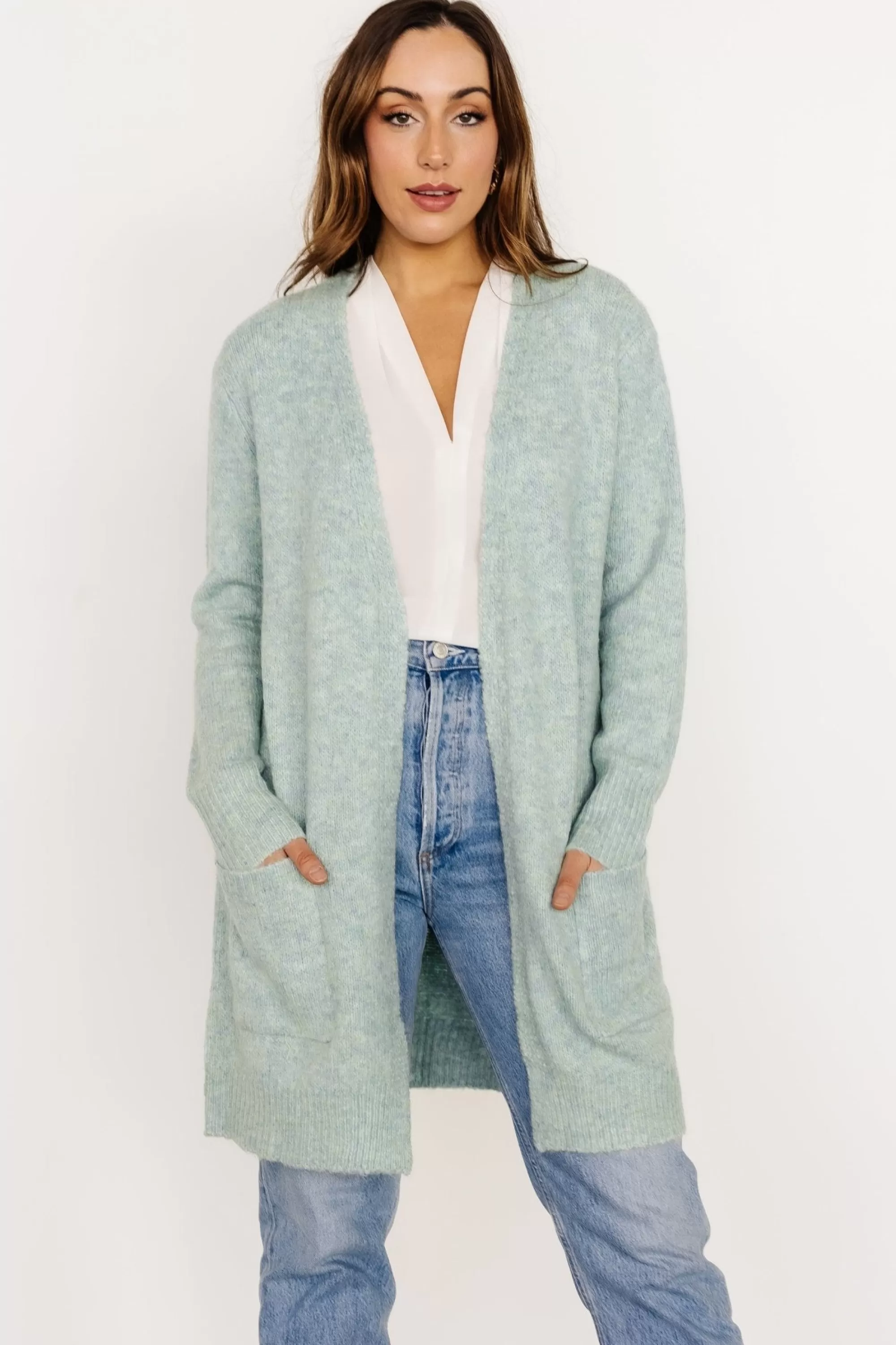 Baltic Born cardigans | Fletcher Oversized Cardigan | Mint