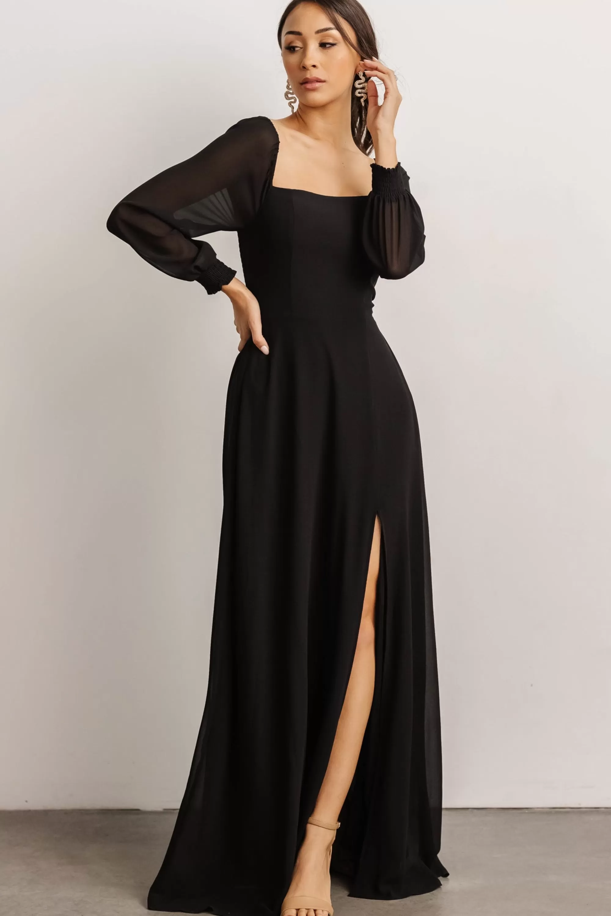 Baltic Born maxi dresses | WEDDING SUITE | Giselle Maxi Dress | Black