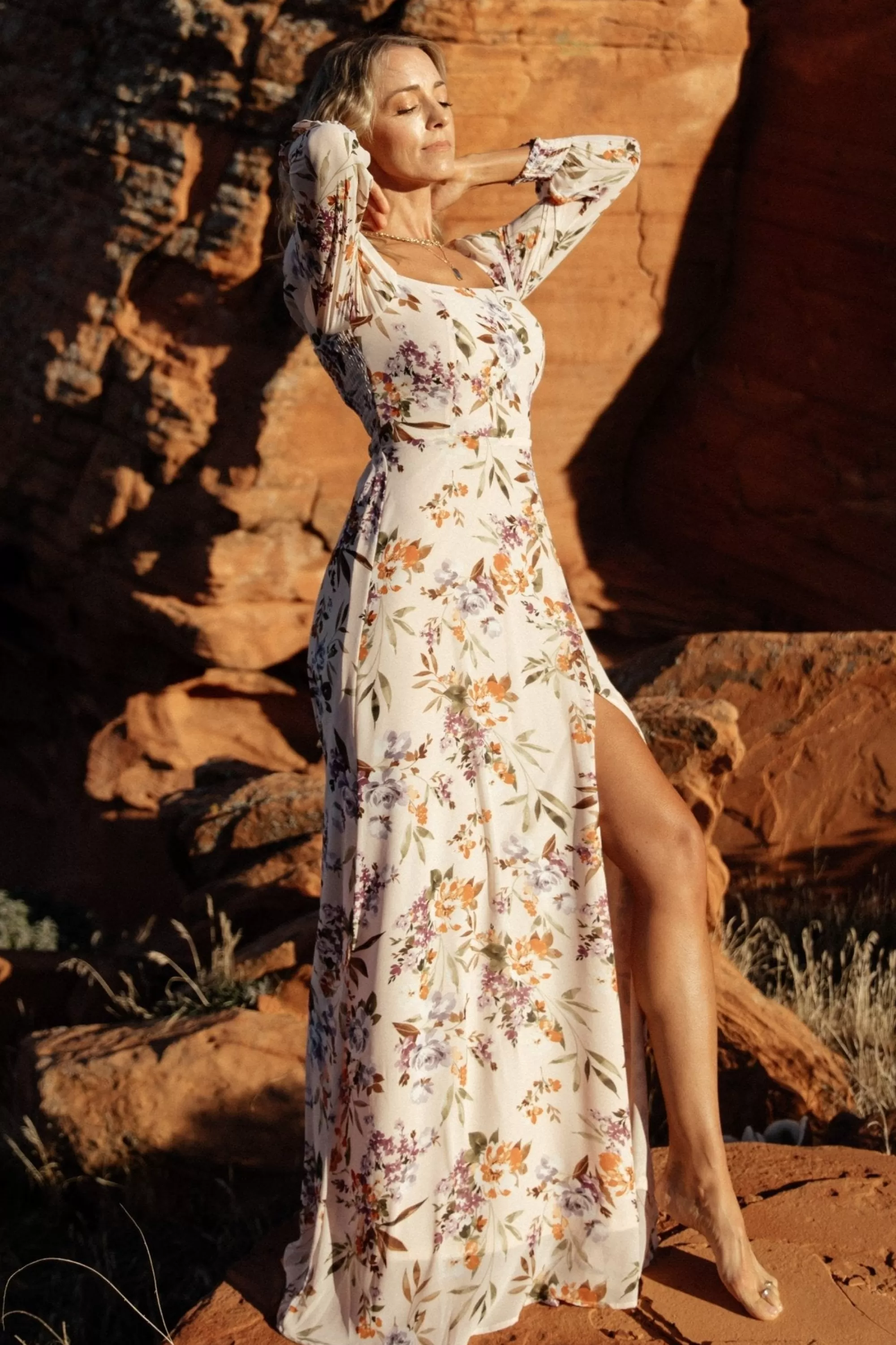 Baltic Born maxi dresses | WEDDING SUITE | Giselle Maxi Dress | Blush Multi Floral