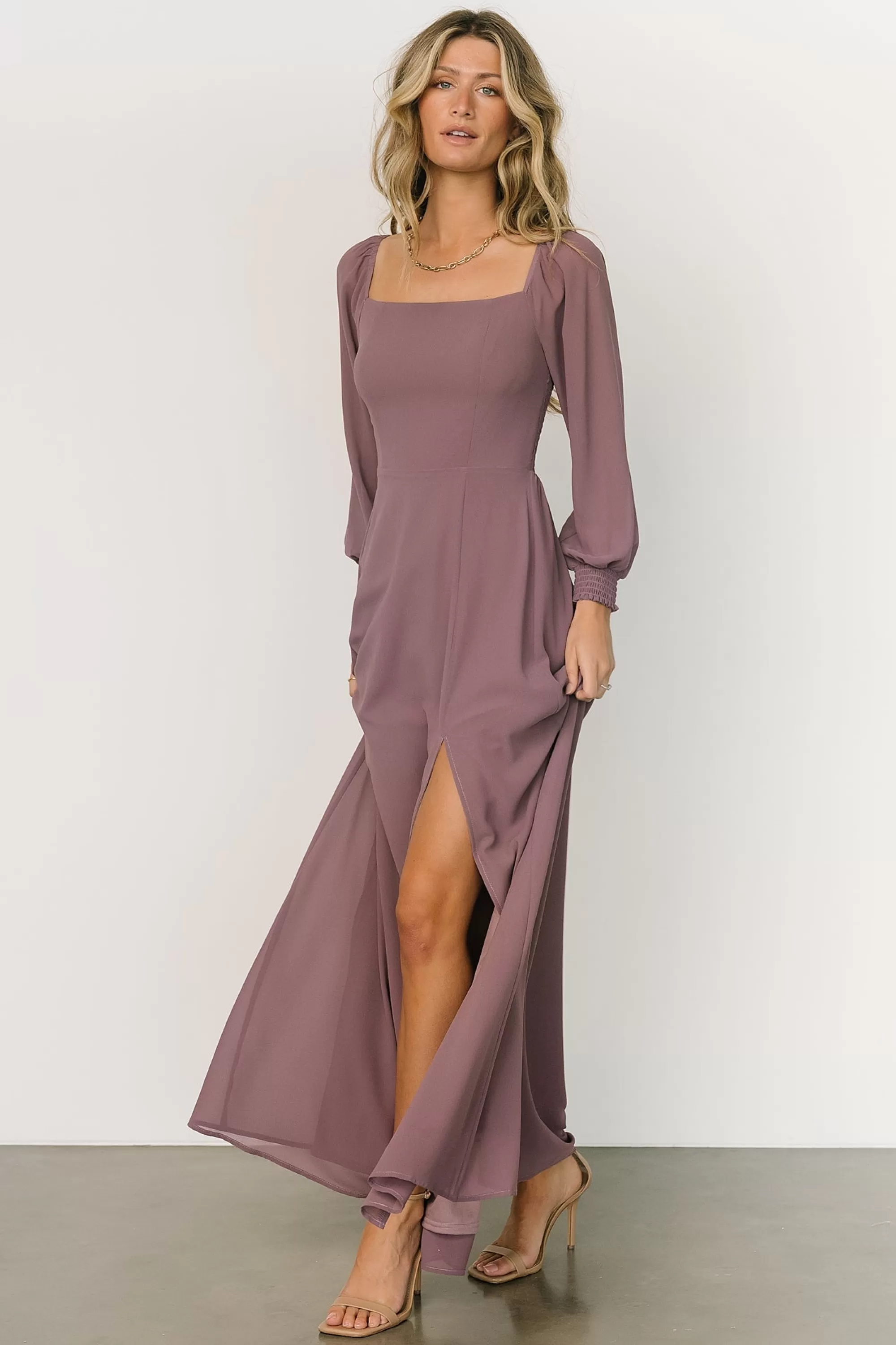 Baltic Born maxi dresses | WEDDING SUITE | Giselle Maxi Dress | Vintage Plum