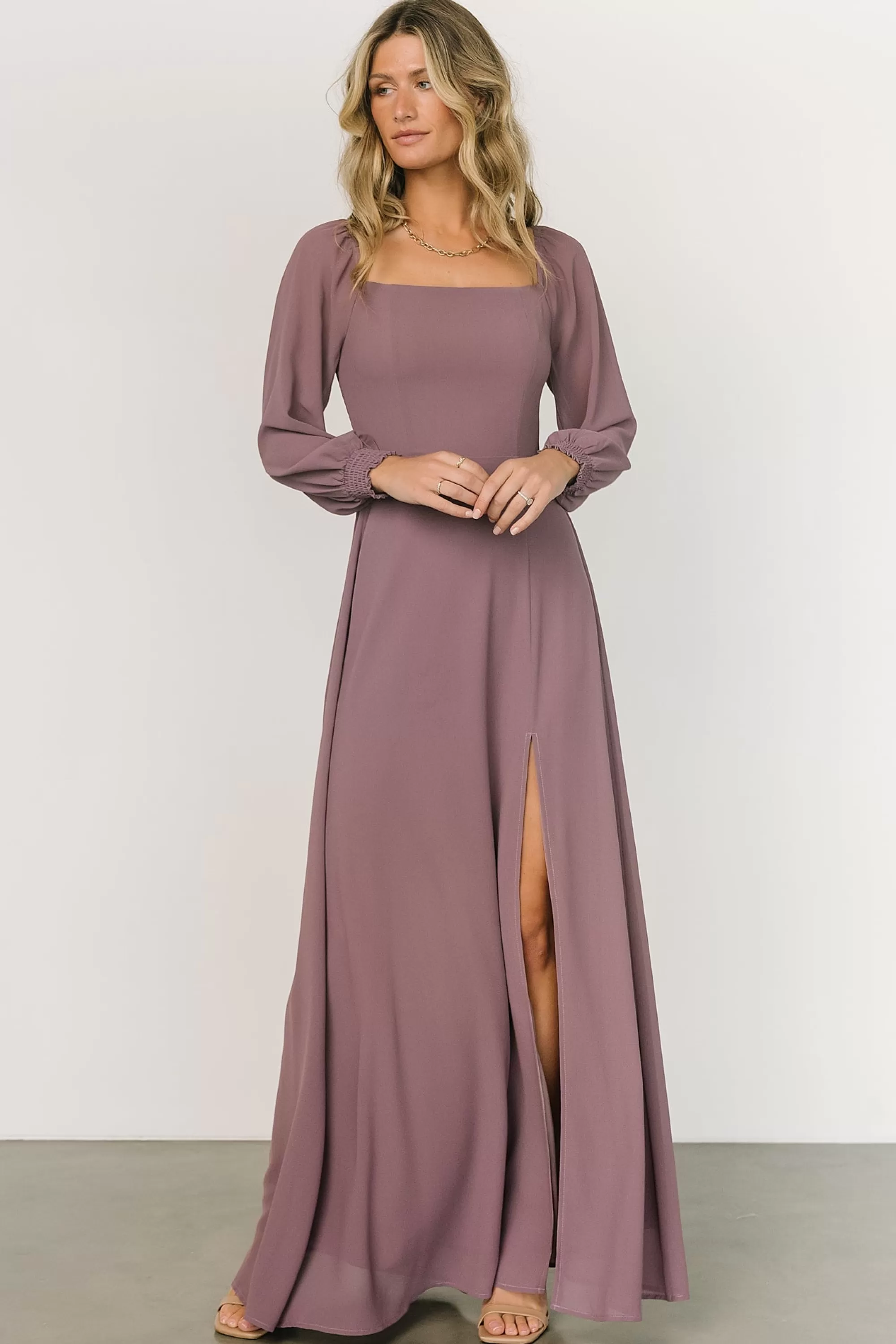 Baltic Born maxi dresses | WEDDING SUITE | Giselle Maxi Dress | Vintage Plum