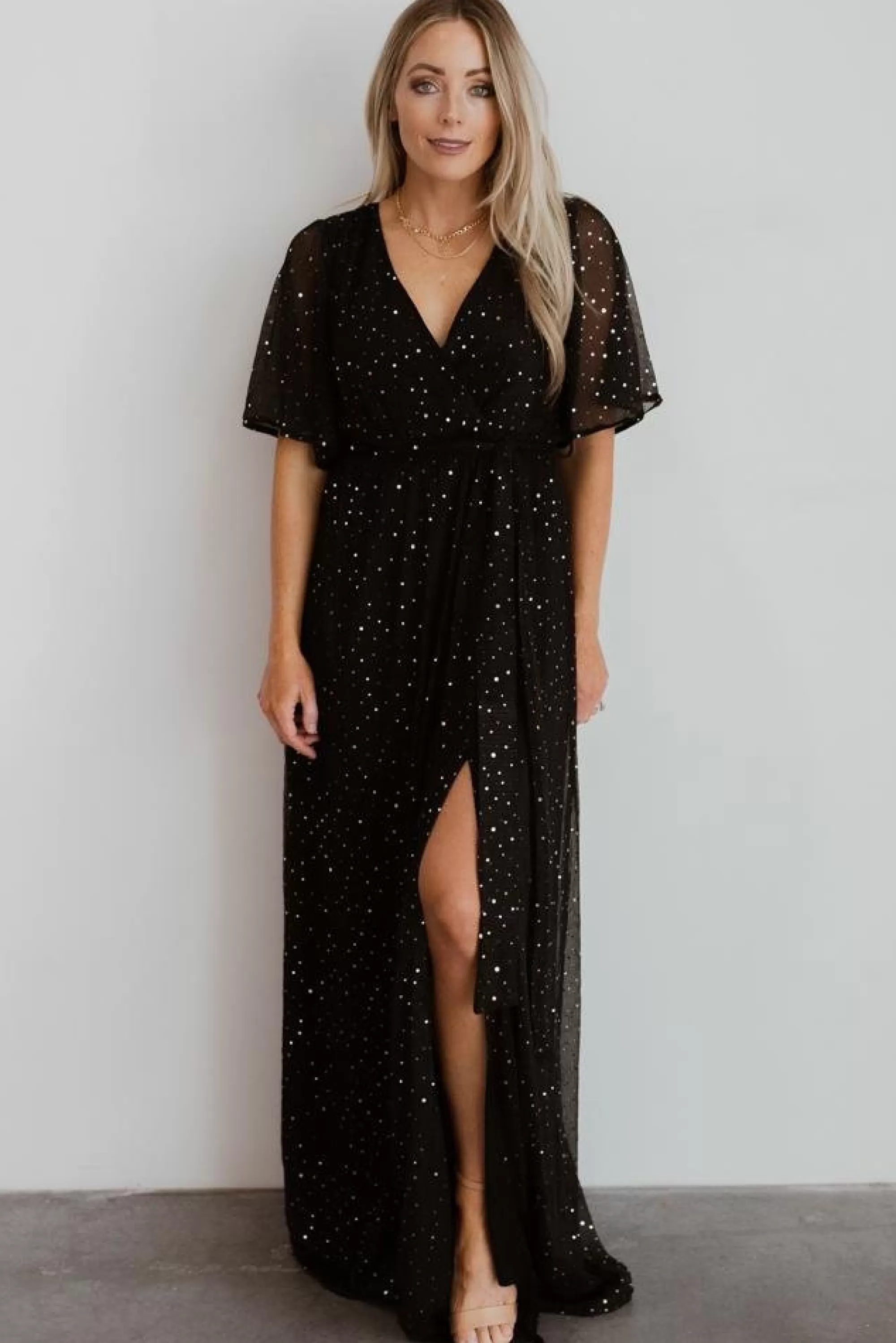 Baltic Born SALE | Grace Sparkle Gown | Black