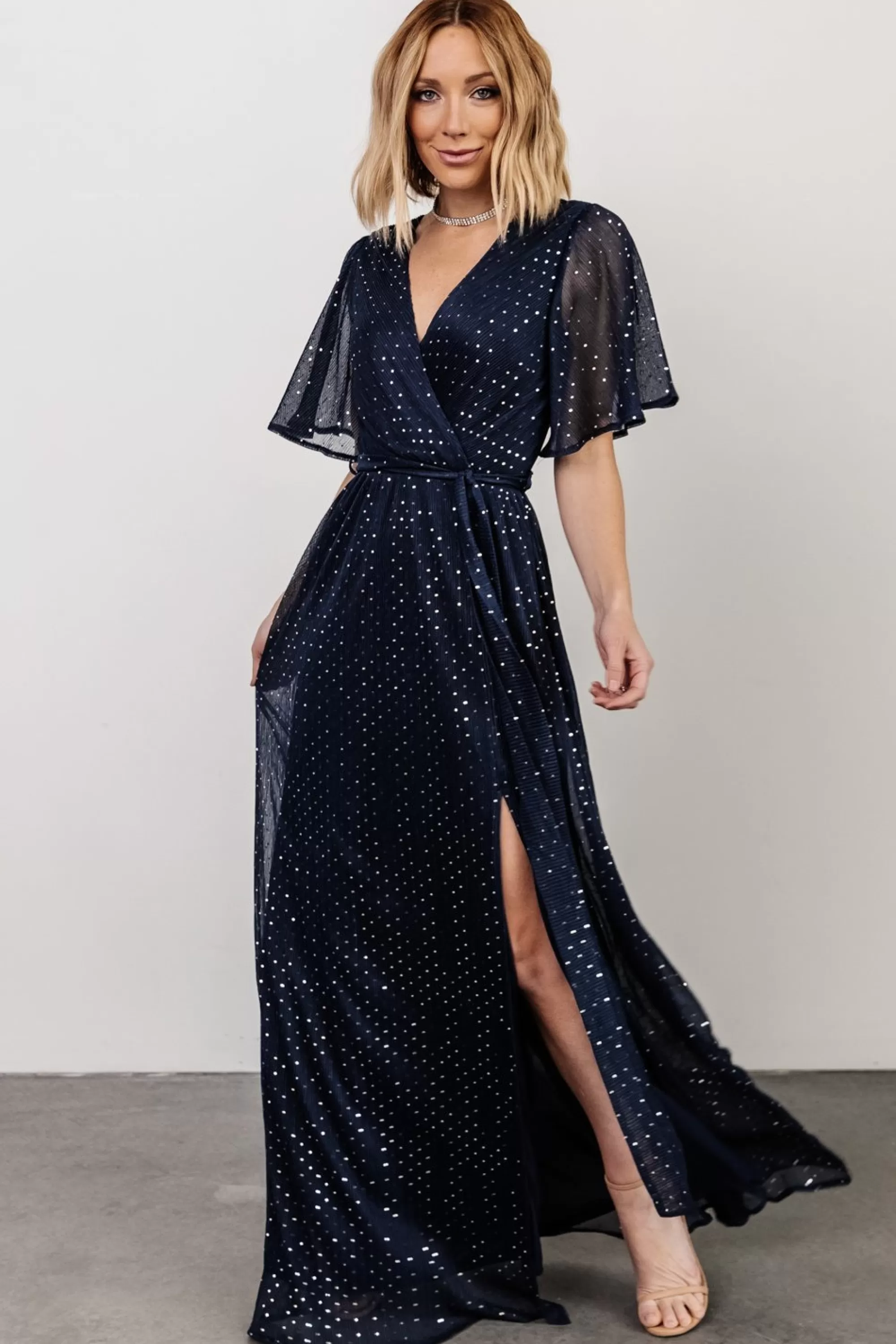 Baltic Born SALE | Grace Sparkle Gown | Navy