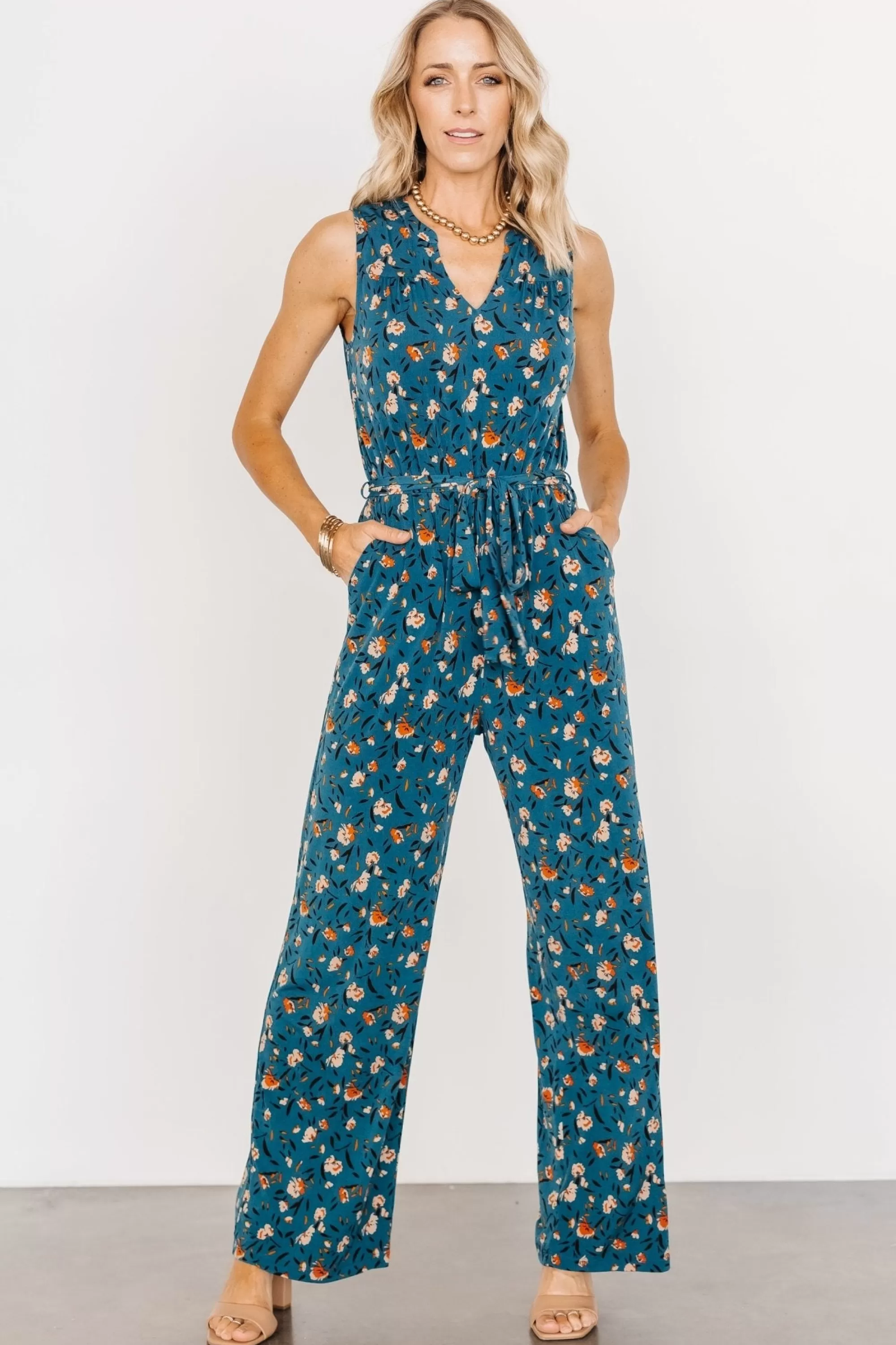 Baltic Born SALE | Grove Tank Jumpsuit | Topaz Multi