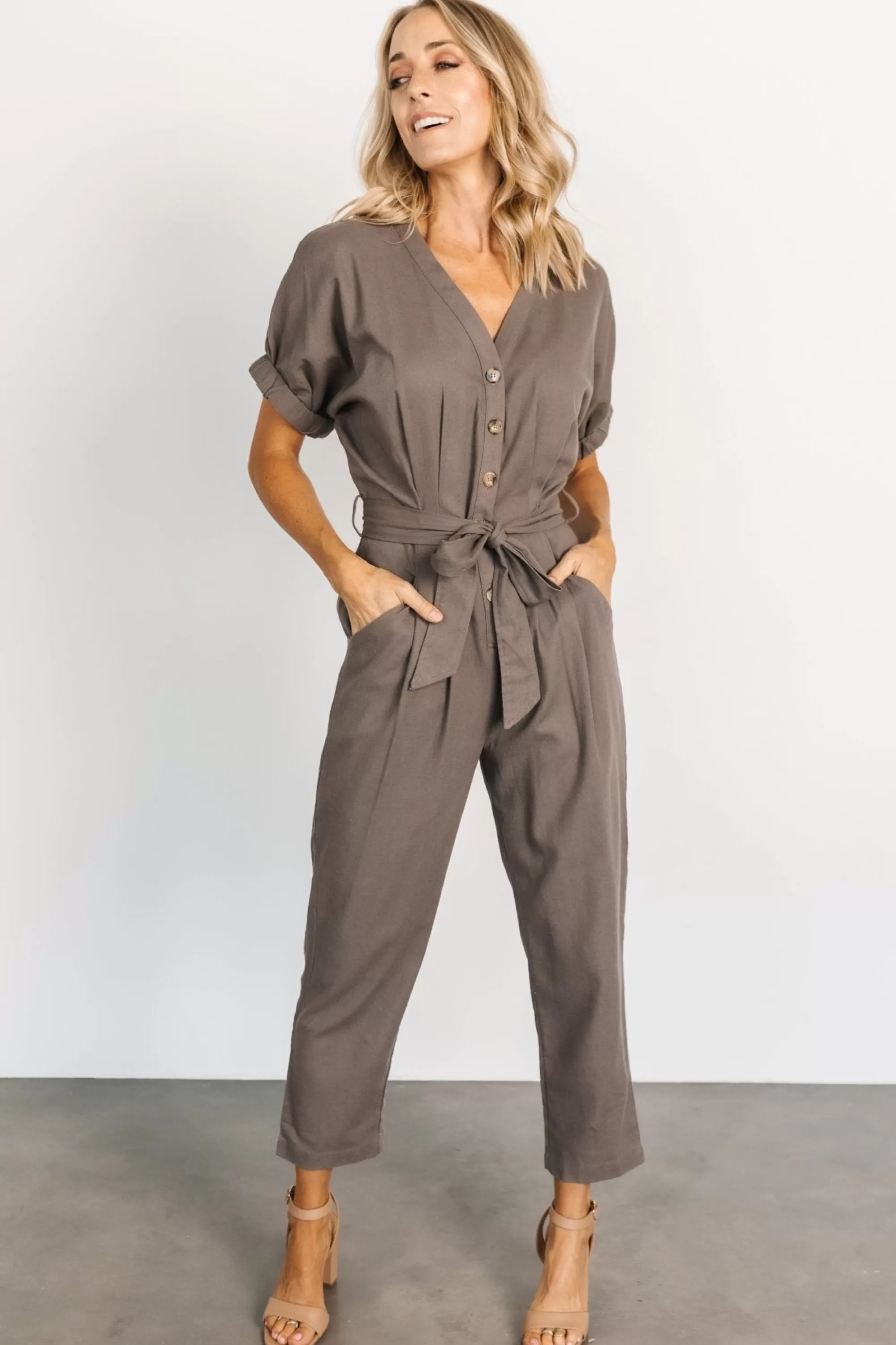 Baltic Born SALE | Heidi Jumpsuit | Ash