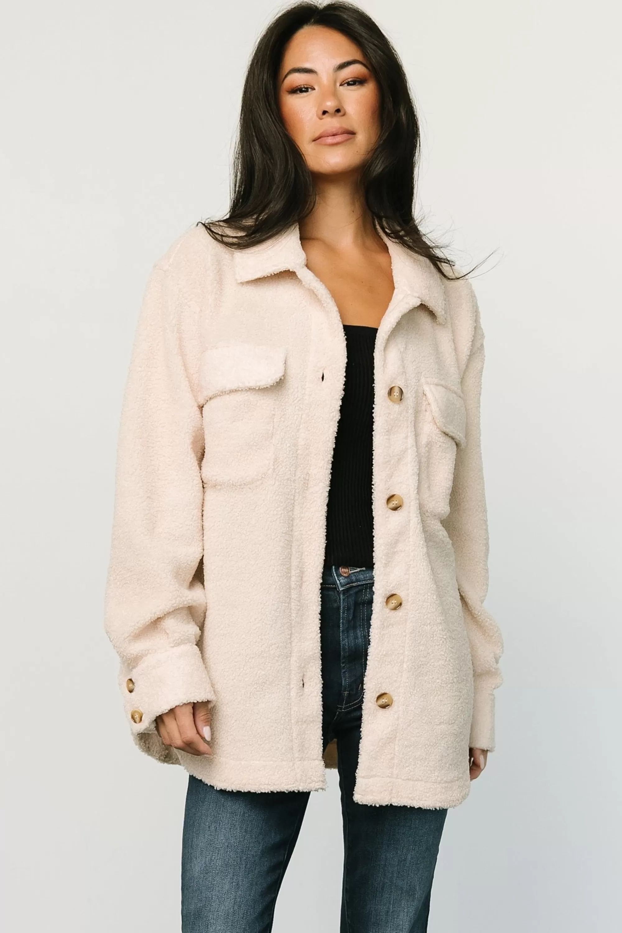 Baltic Born outerwear | Jayden Sherpa Jacket | Honey