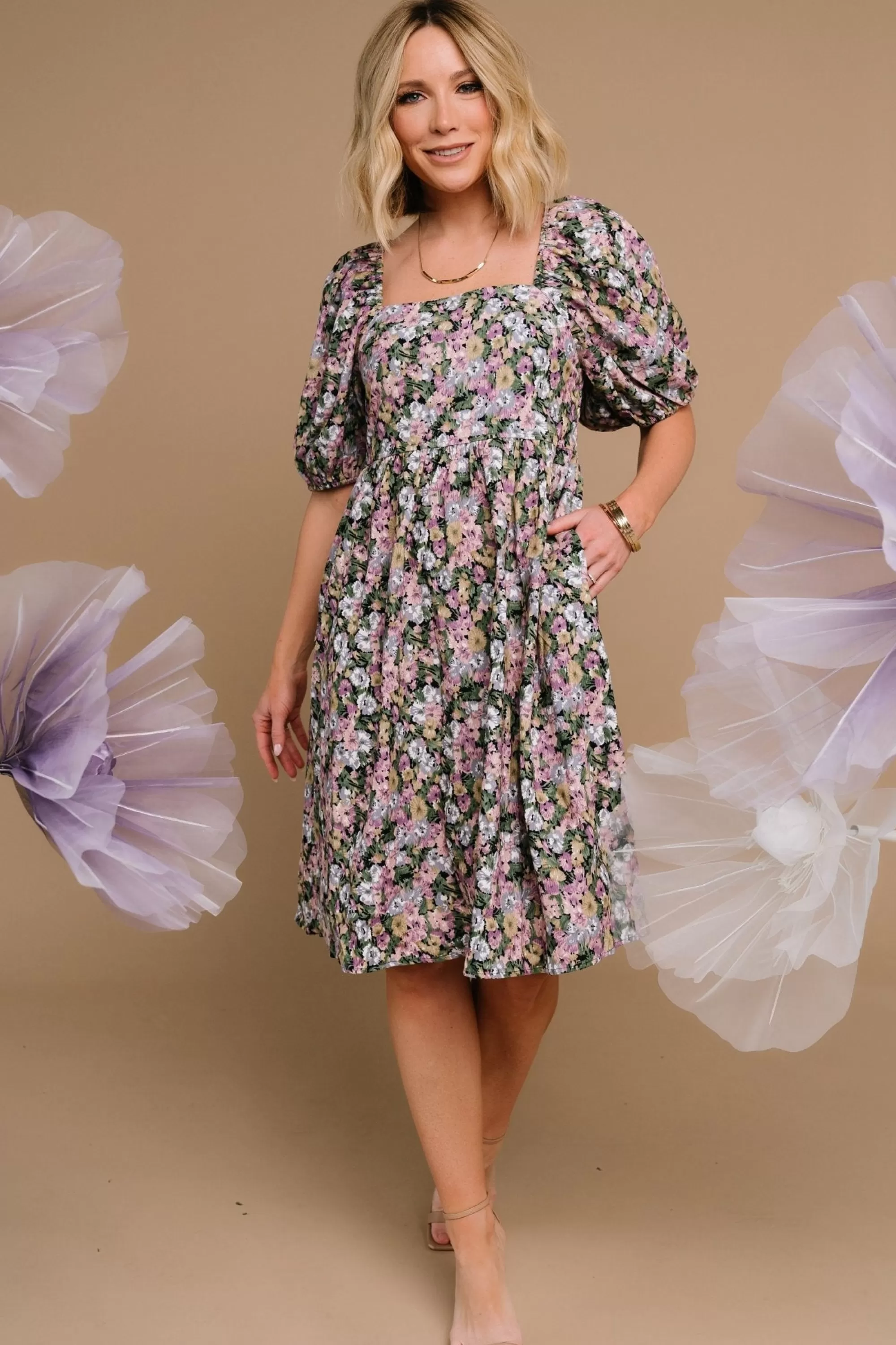 Baltic Born short dresses | EXTENDED SIZING | Joyce Corduroy Dress | Multi