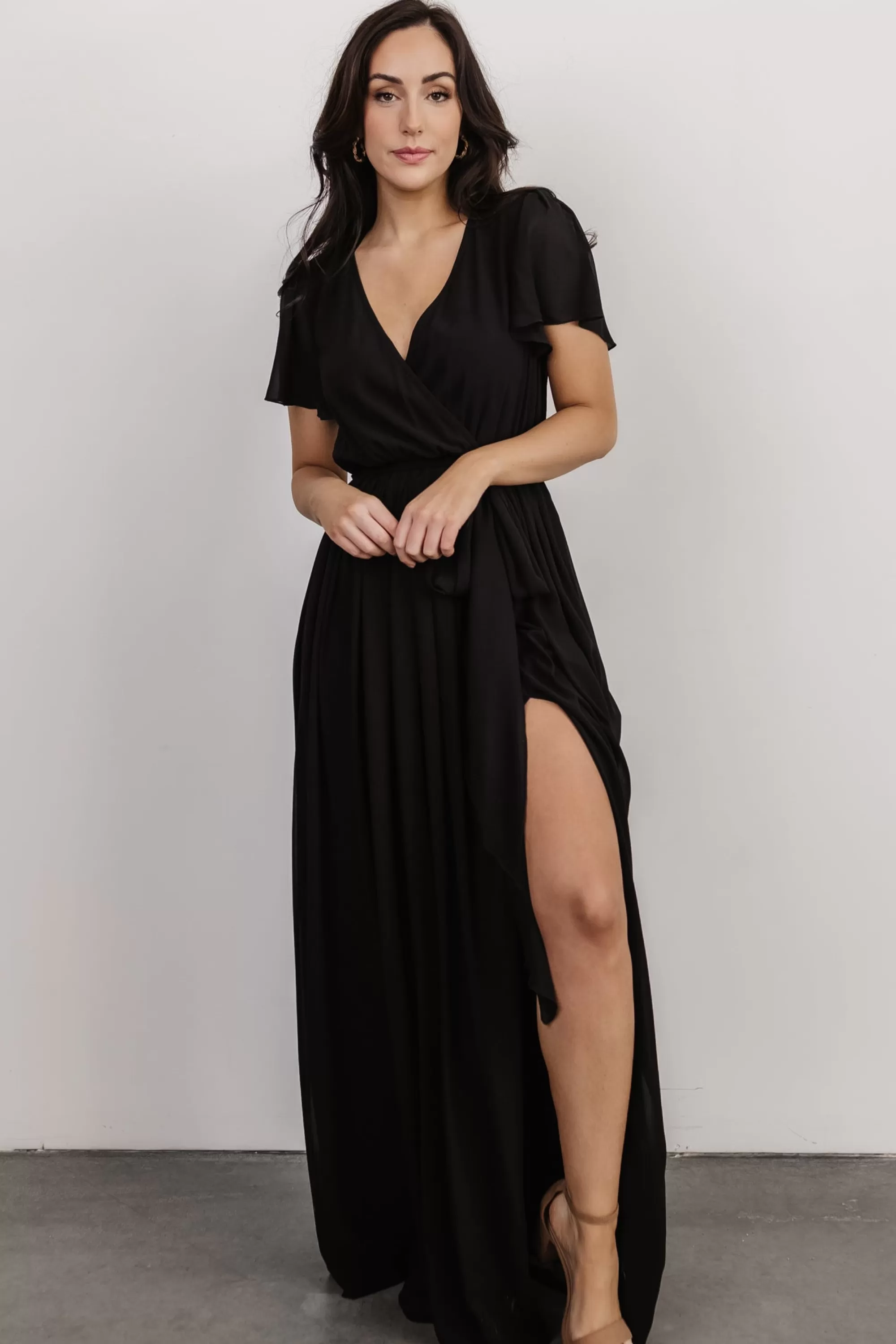 Baltic Born SALE | Kristina Maxi Dress | Black