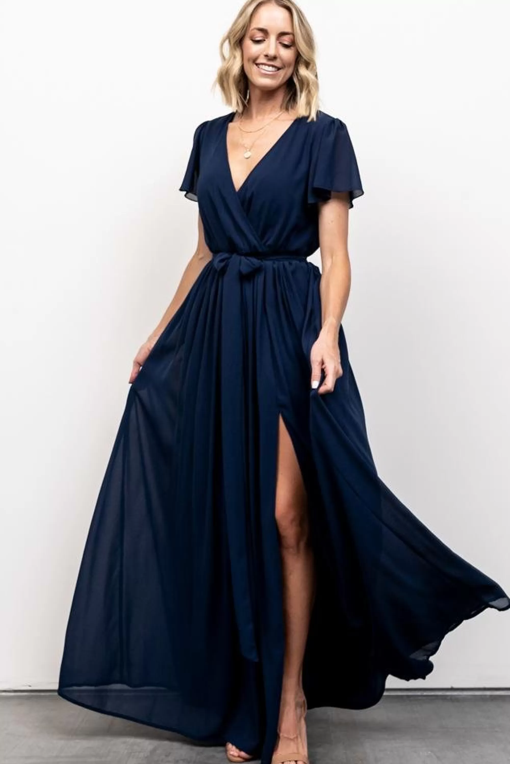 Baltic Born SALE | Kristina Maxi Dress | Navy