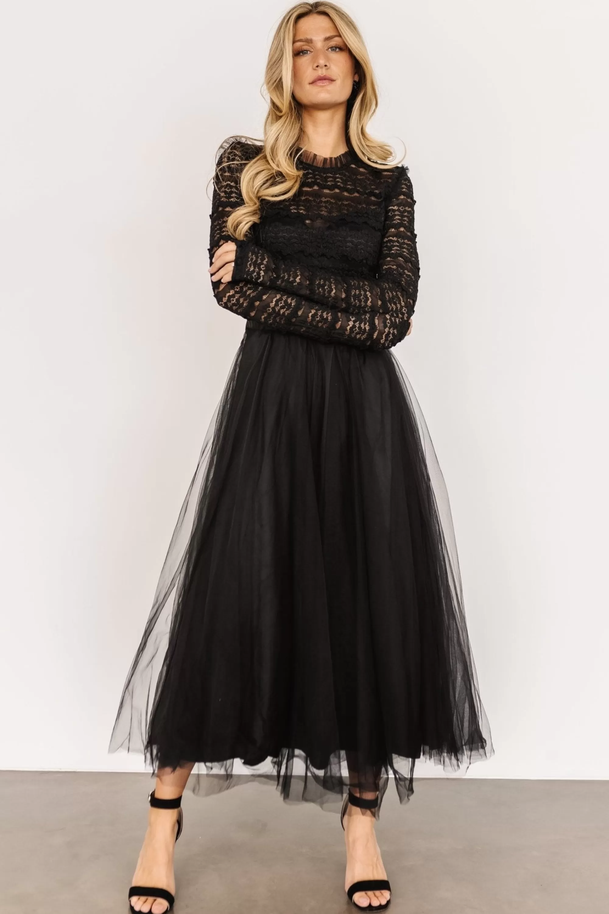 Baltic Born tulle styles | BEST SELLERS | Lonnie Tulle Dress | Black