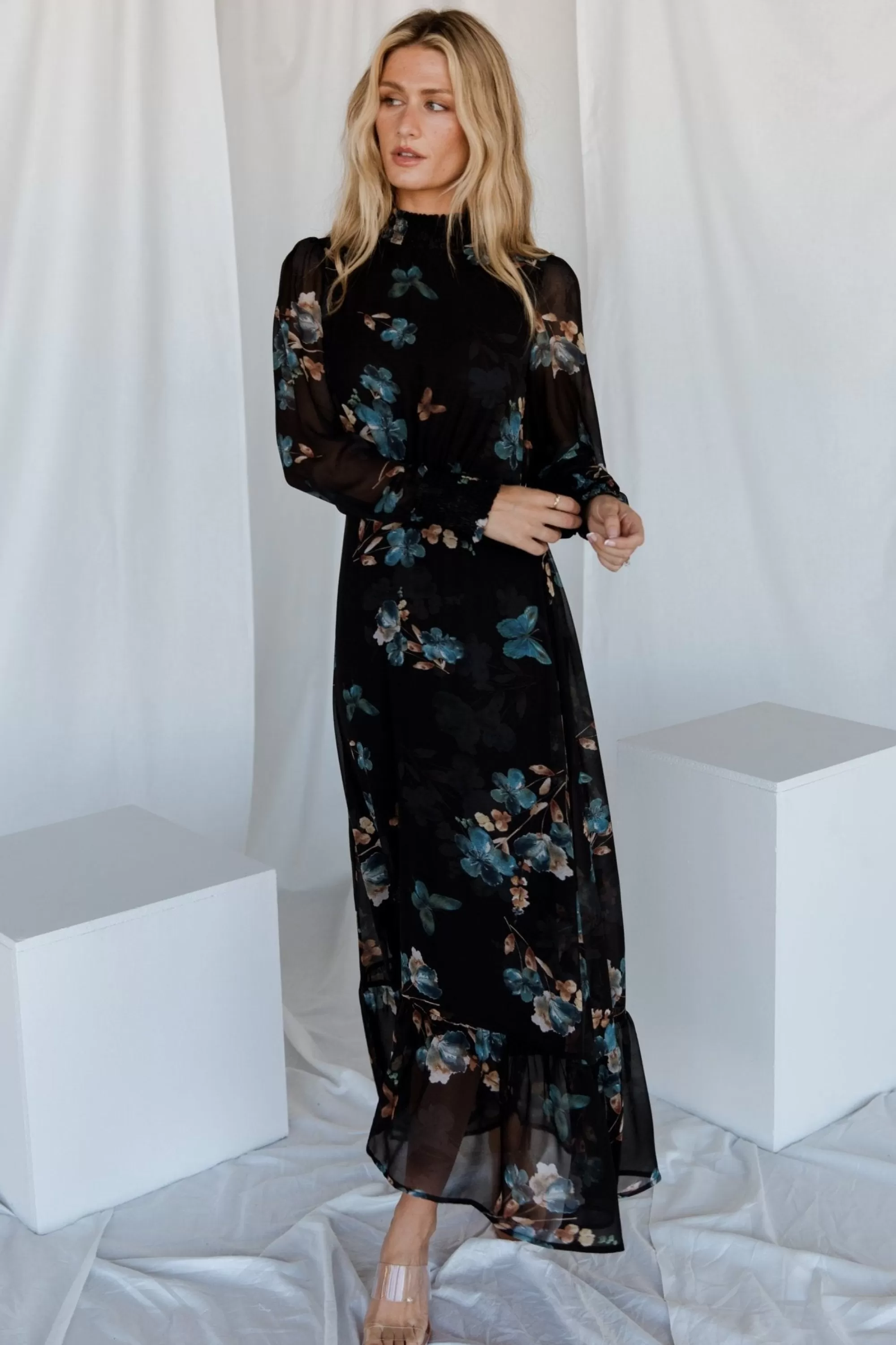 Baltic Born maxi dresses | BEST SELLERS | Luciana Maxi Dress | Black + Blue