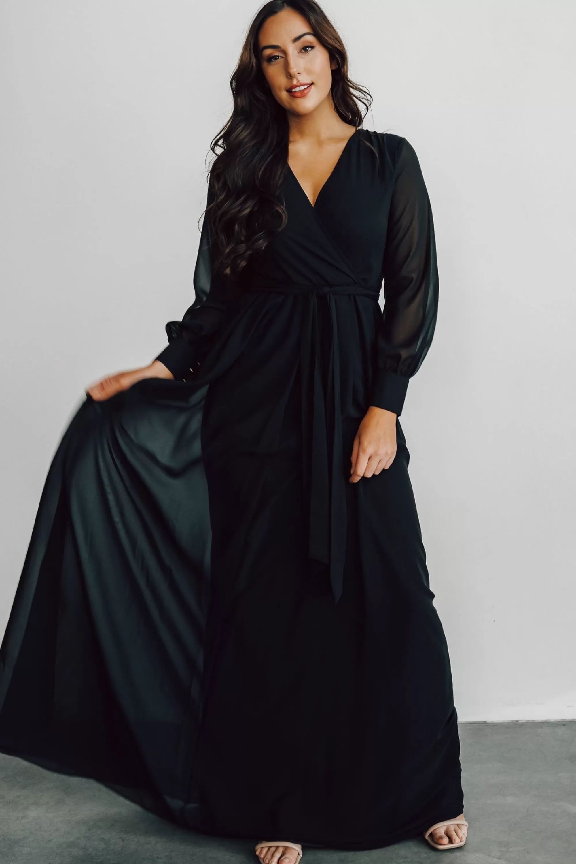 Baltic Born SALE | Lydia Maxi Dress | Black