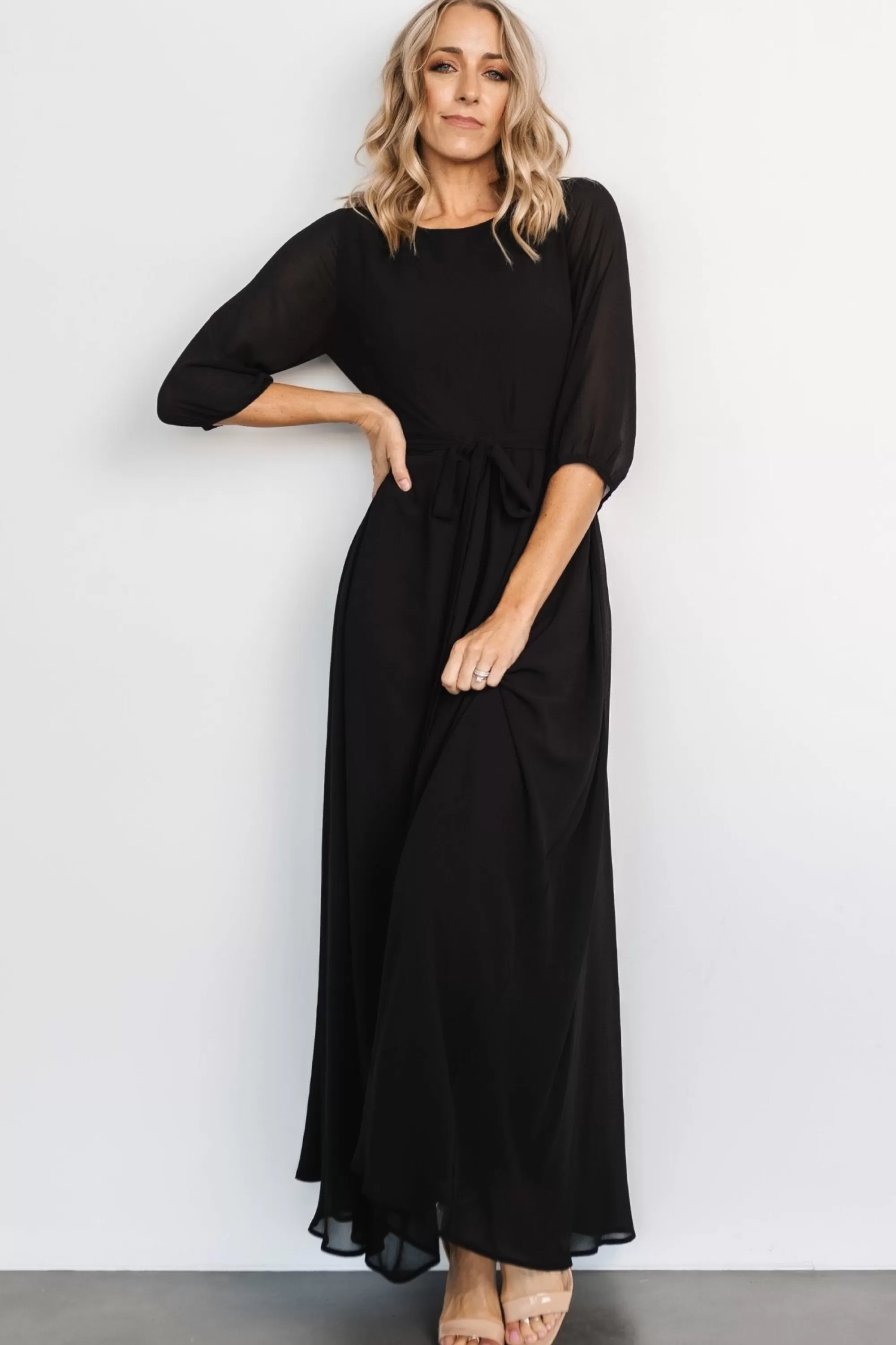 Baltic Born DRESSES | maxi dresses | Rebecca Maxi Dress | Black