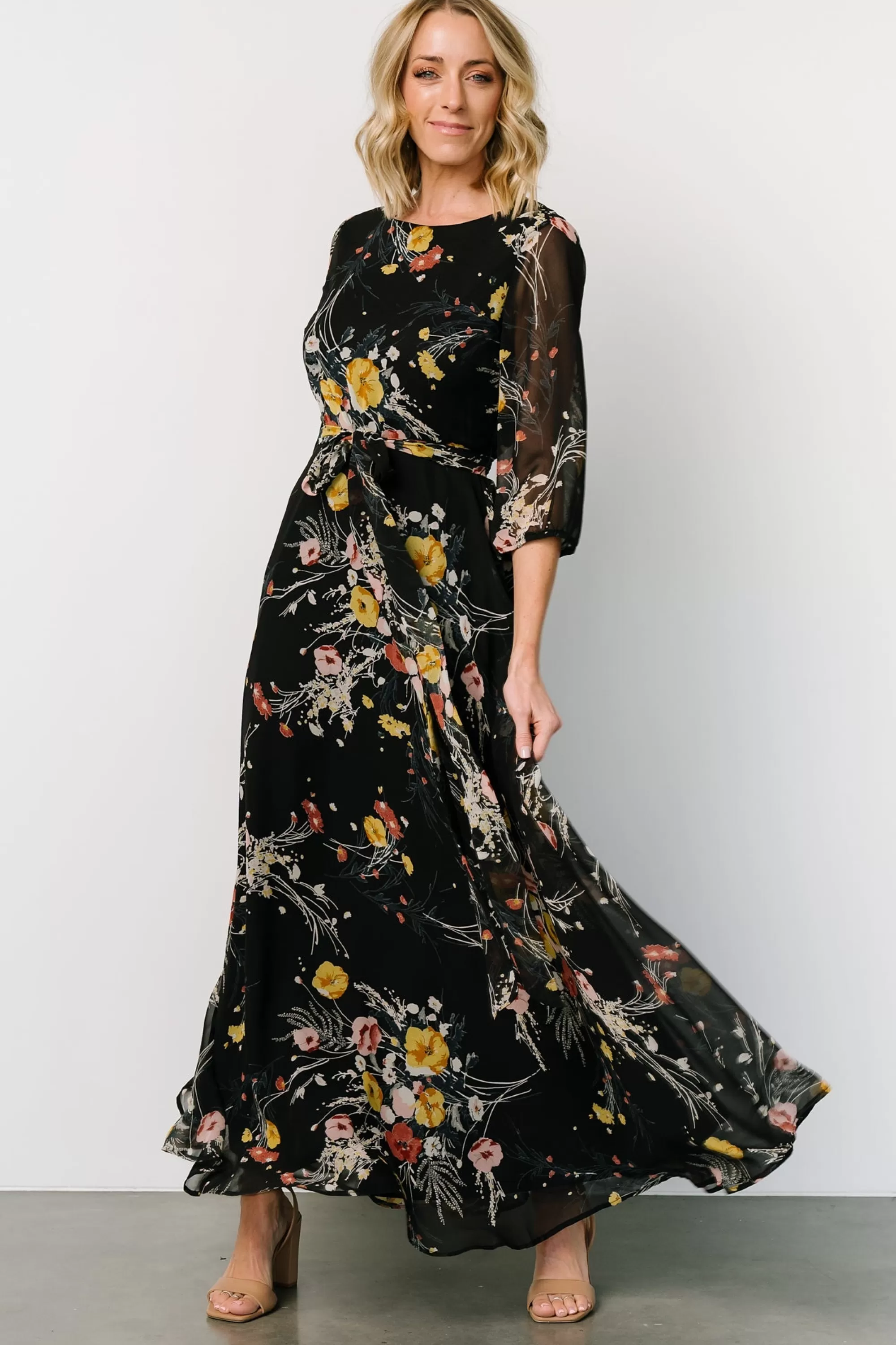 Baltic Born DRESSES | maxi dresses | Rebecca Maxi Dress | Botanical Floral