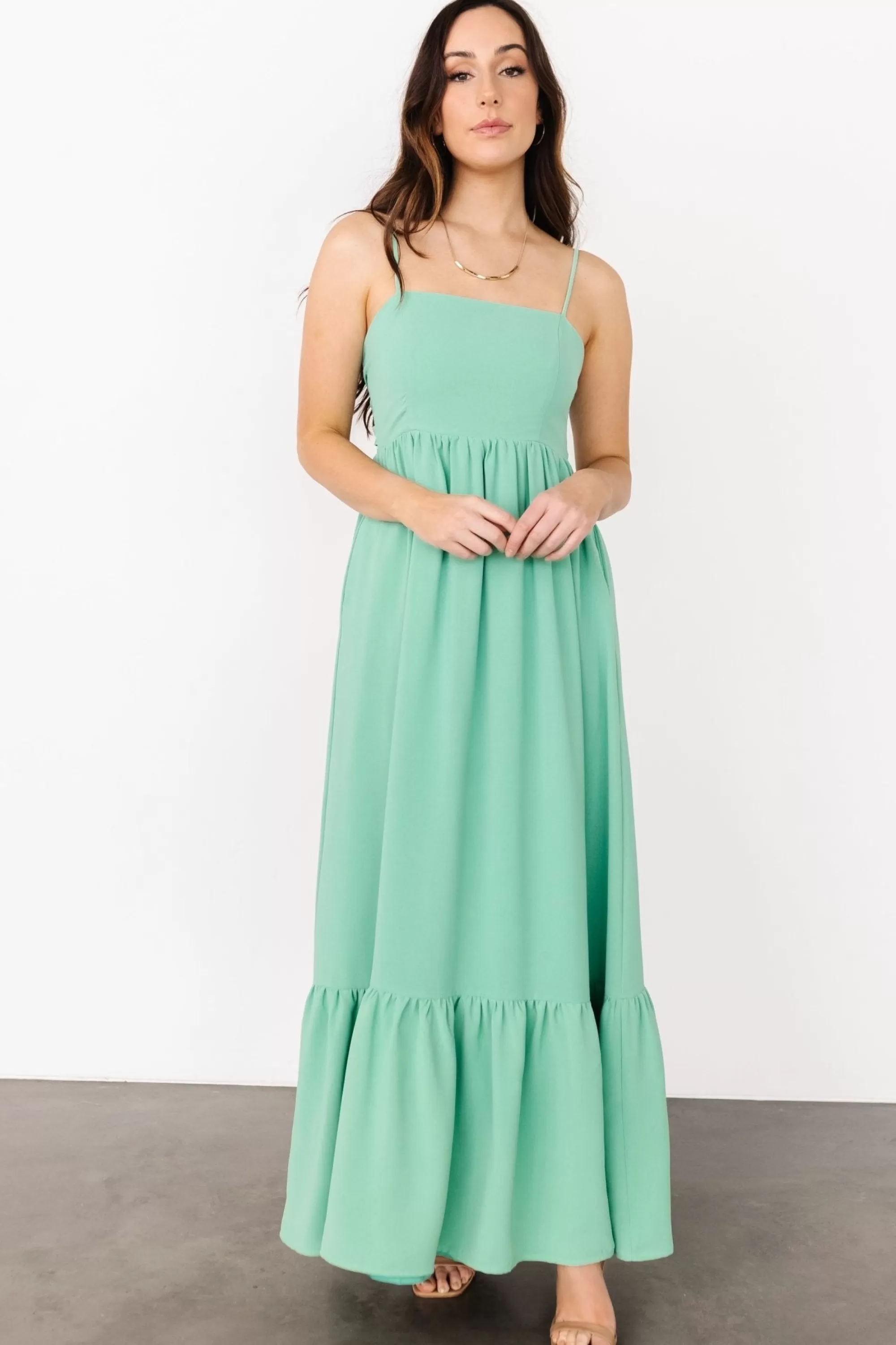 Baltic Born maxi dresses | EXTENDED SIZING | Regan Tank Maxi Dress | Dusty Green