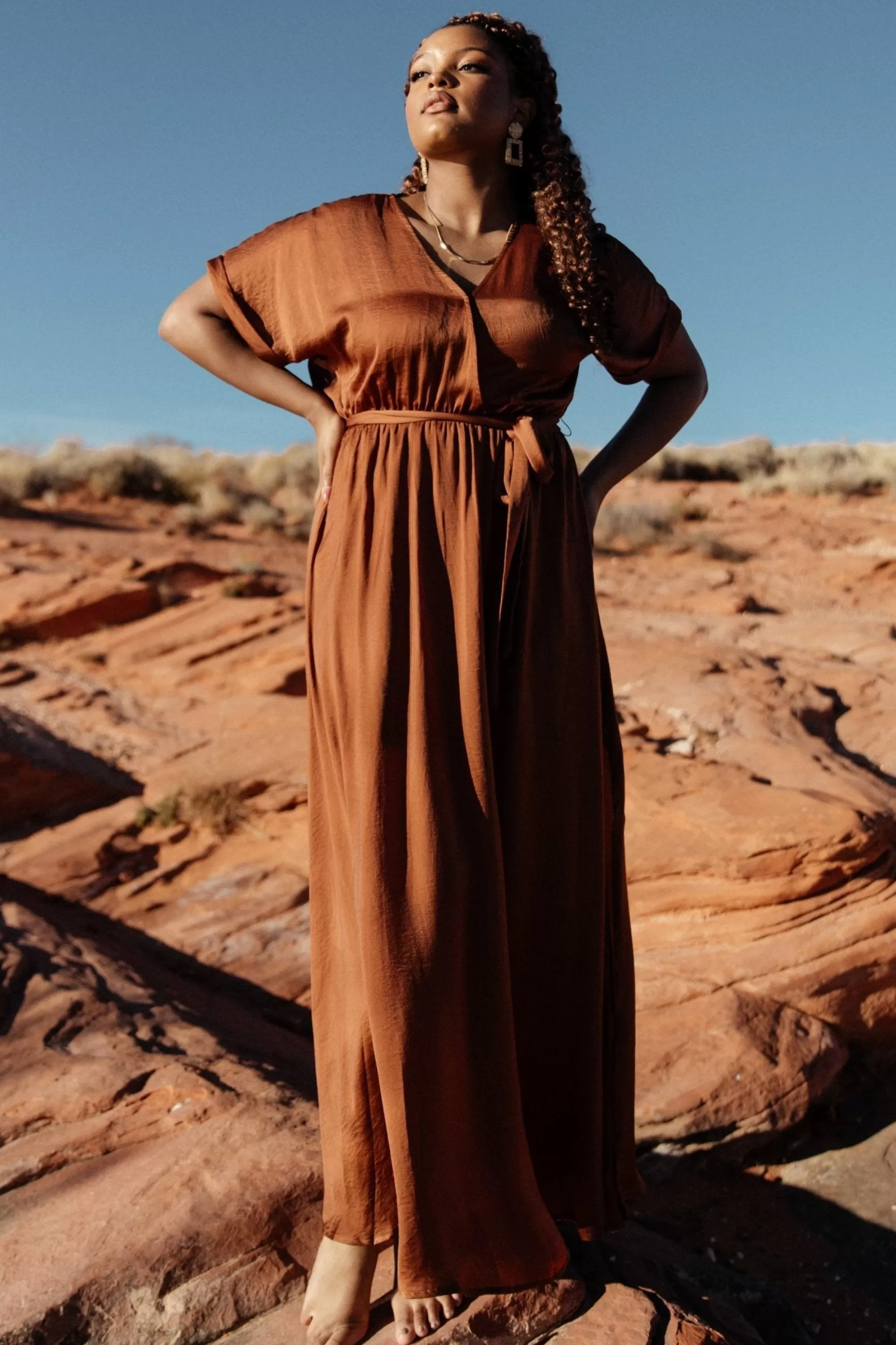 Baltic Born maxi dresses | Sorenson Maxi Dress | Bronze