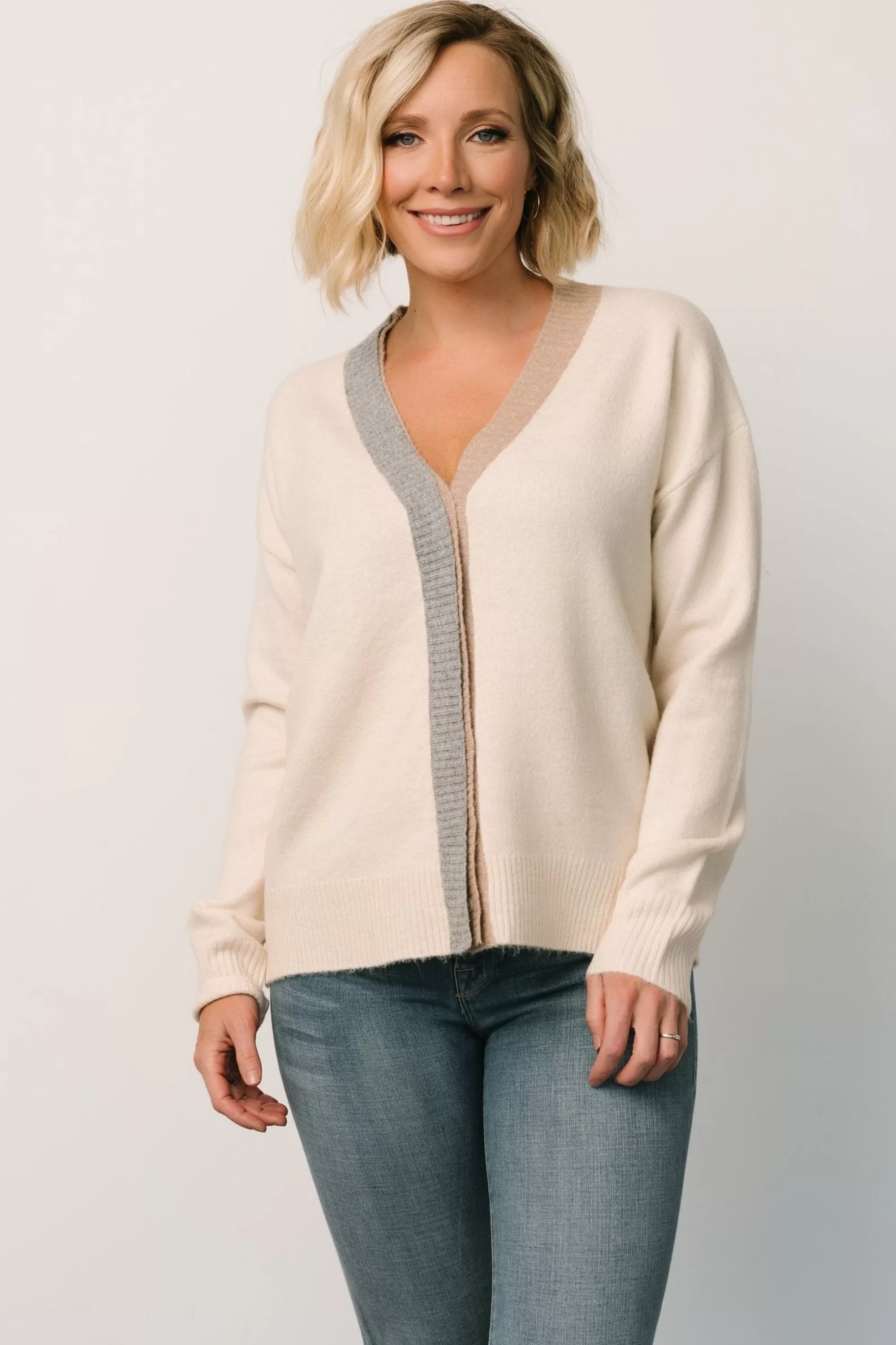 Baltic Born cardigans | Verna Button Cardigan | Cream