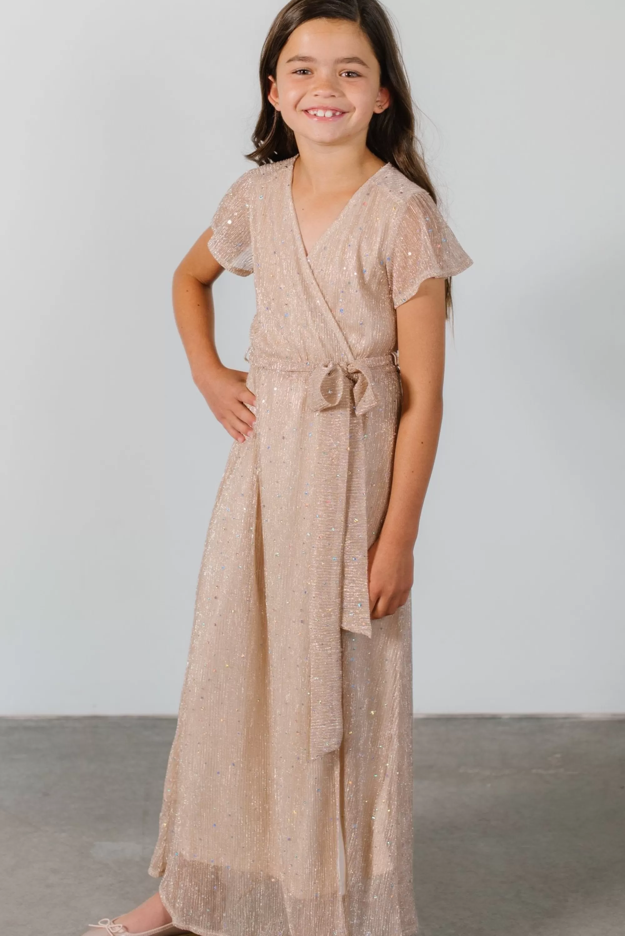 Baltic Born embellished + sequined | Youth Grace Sparkle Gown | Champagne